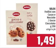 Selex - Frollini Con Cacao E Nocciole /Gocce Cioccolato