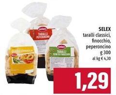 Selex - Taralli Classici, Finocchio, Peperoncino