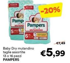 Pampers - Baby Dry Mutandino