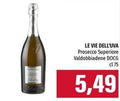 Le vie dell'uva - Prosecco Superiore Valdobbiadene DOCG