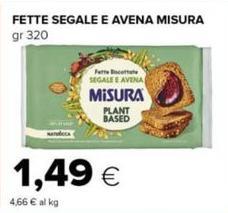 Misura - Fette Segale E Avena