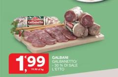 Galbani - Galbanetto/30% Di Sale