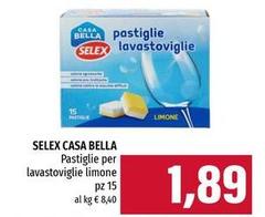 Selex - Pastaglie Per Lavastoviglie Limone