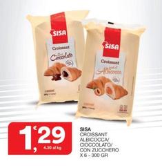 Sisa - Croissant Albicocca/ Cioccolato/ Con Zucchero