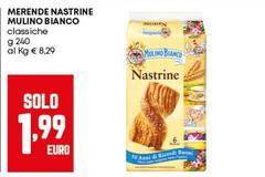 Mulino Bianco - Merende Nastrine