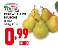 Origine - Pere Williams Bianche