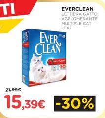 Everclean - Lettiera Gatto Agglomerante Multiple Cat