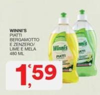 Winni's - Piatti Bergamotto E Zenzero/ Lime E Mela