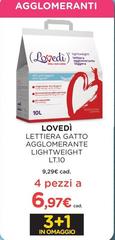 Lovedi - Lettiera Gatto Agglomerante Lightweight