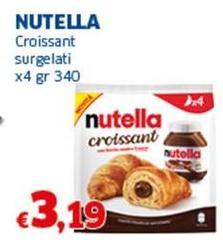 Nutella -  Croissant Surgelati