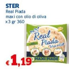 Ster - Real Piada Maxi Con Olio Di Oliva