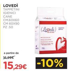 Lovedi - Tappetini Igienici Cane