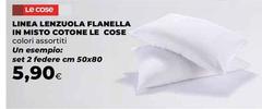 Le Cose - Linea Lenzuola Flanella In Misto Cotone