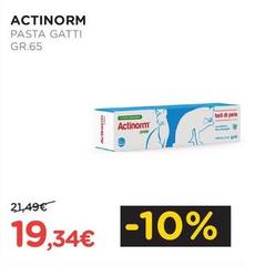 Actinorm - Pasta Gatti