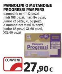 Pampers - Pannolini O Mutandine Progressi