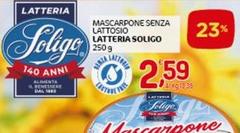 Latteria soligo - Mascarpone Senza Lattosio