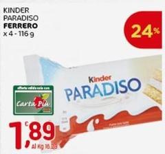 Ferrero - Kinder Paradiso