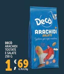 Deco - Arachidi Tostate E Salate