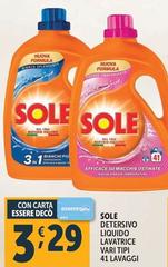 Sole - Detersivo Liquido Lavatrice