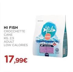 Hi Fish - Crocchette Cane Adult Low Calories