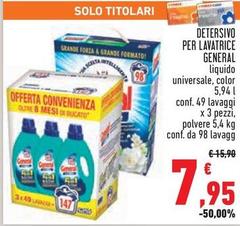 General - Detersivo Per Lavatrice