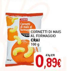Crai - Cornetti Di Mais Al Formaggio