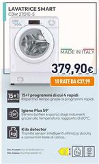 Candy - Smart CBW 27D1E-S Lavatrice Caricamento Frontale 7 Kg 1200 Giri/min Bianco