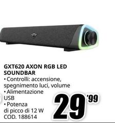 Gxt620 Axon Rgb Led Soundbar
