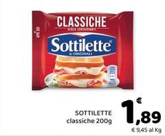 Sottilette - Classiche