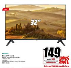 Hisense - Smart Tv 32A4Q