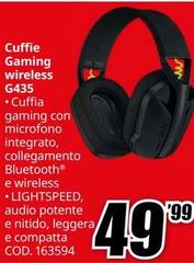 Logitech - Cuffie Gaming Wireless G435
