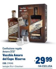 Riserva - Confezione Regalo Amaro 37,5° Vecchio Amaro Del Capo