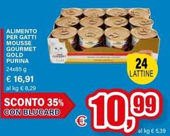 Purina - Alimento Per Gatti Mousse Gourmet Gold