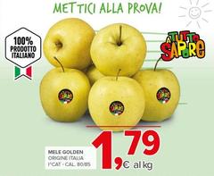 Mele Golden Origine Italia