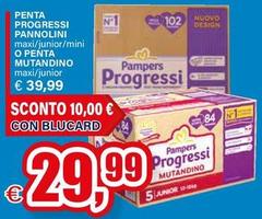 Pampers - Penta Progressi Pannolini O Penta Mutandino