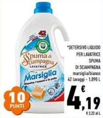 Spuma di Sciampagna - Detersivo Liquido Per Lavatrice