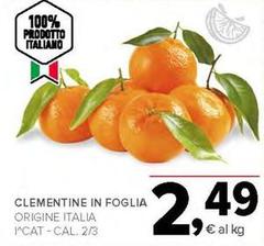 Clementine In Foglia