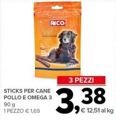 Rico - Sticks Per Cane Pollo E Omega 3