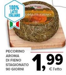 Pecorino Aroma Di Fieno Stagionato