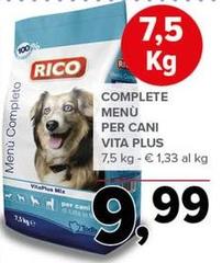 Rico - Complete Menu Per Cani