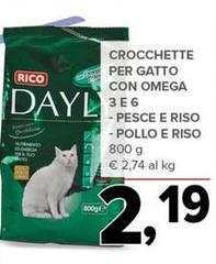 Rico - Crocchette Per Gatto Con Omega 3 E 6