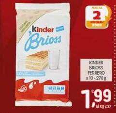 Ferrero - Kinder Brioss