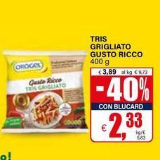 Orogel - Tris Grigliato Gusto Ricco