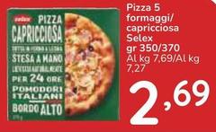 Selex - Pizza 5 Formaggi/Capricciosa