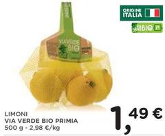 Primia - Limoni Via Verde Bio