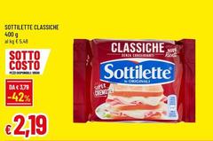 Sottilette - Classiche