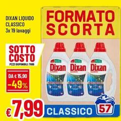 Dixan - Liquido Classico