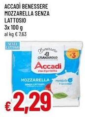 Granarolo - Accadì Benessere Mozzarella Senza Lattosio
