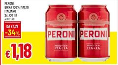 Peroni - Birra 100% Malto Italiano