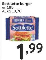 Sottilette - Burger